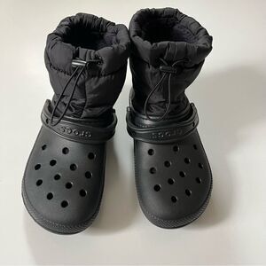 Crocs unisex-adult Classic Lined Neo Puff Boot Snow Boot M6/W8